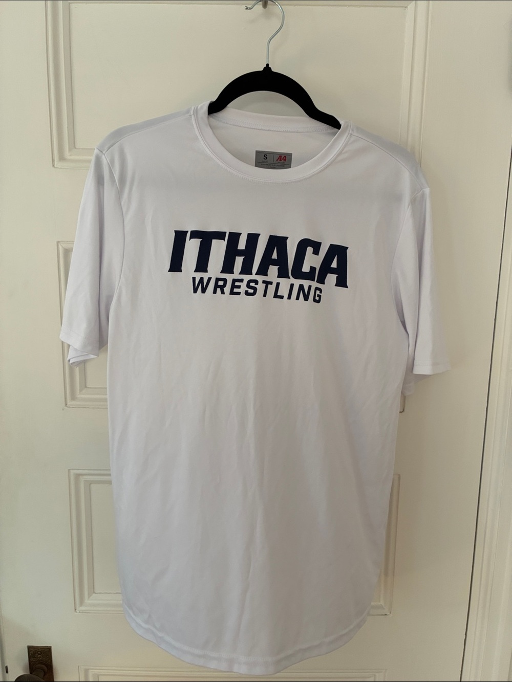 Ithaca Wrestling Performance Tee - White
